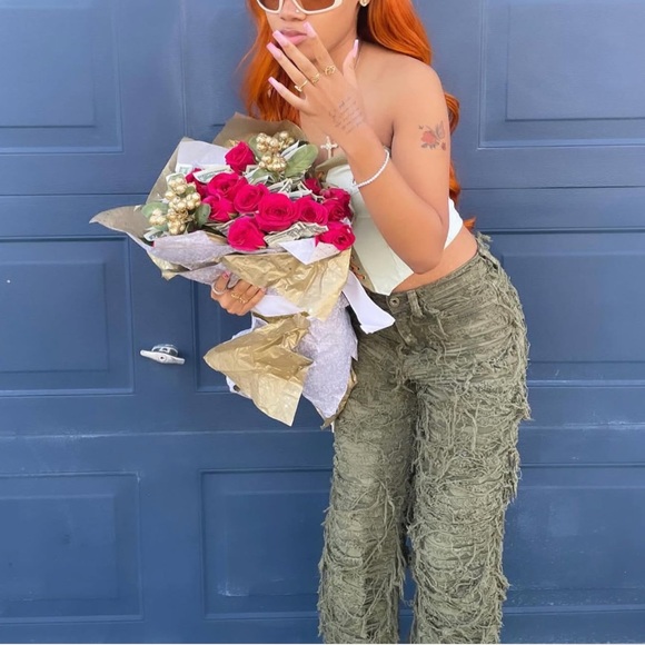 Camo Ripped Pants - Picture 11 of 13